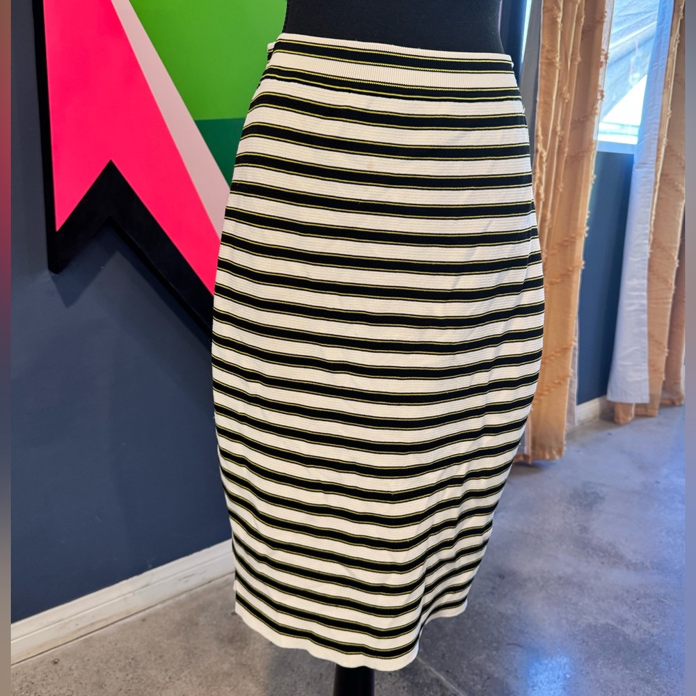 A.L.C. Marilyn Knit Stripe Pull on Skirt - Picture 4 of 7